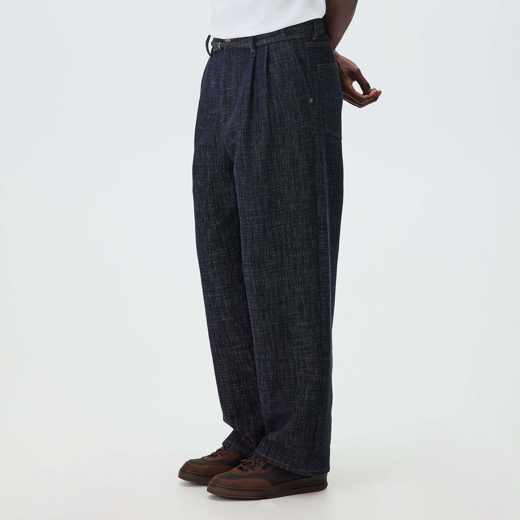 &Kin Eli Pleated Trouser