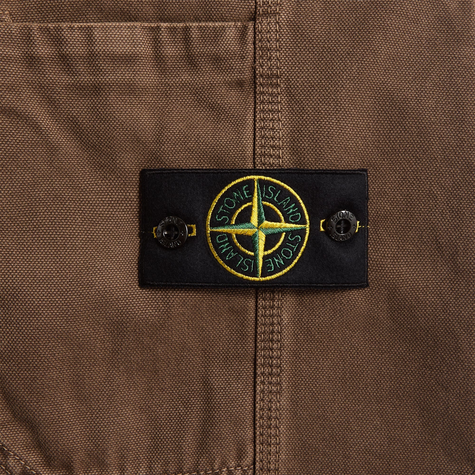 Stone Island Organic Panama Cotton Cargo Pants