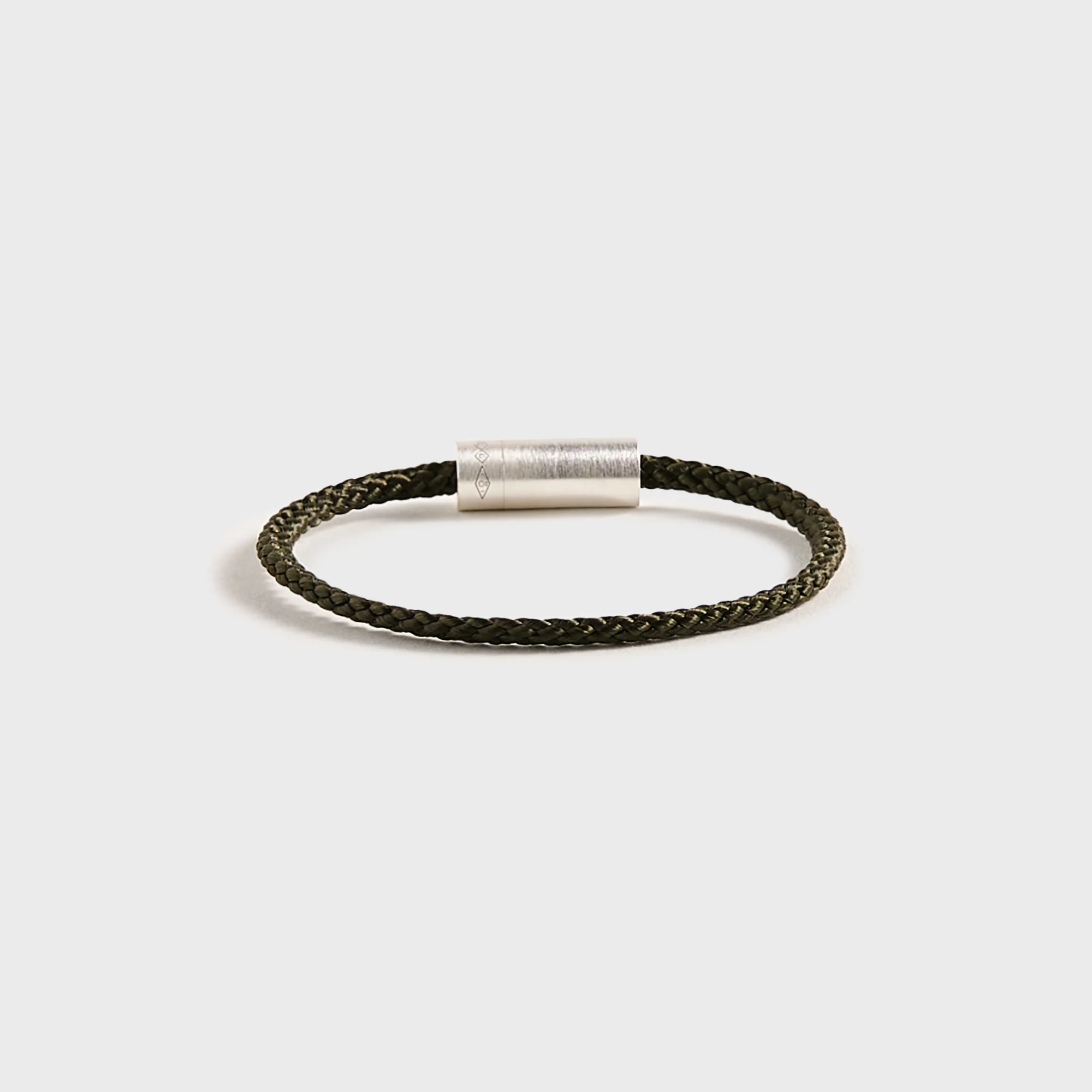 Le Gramme 7g Brushed Khaki Nato Cable Bracelet