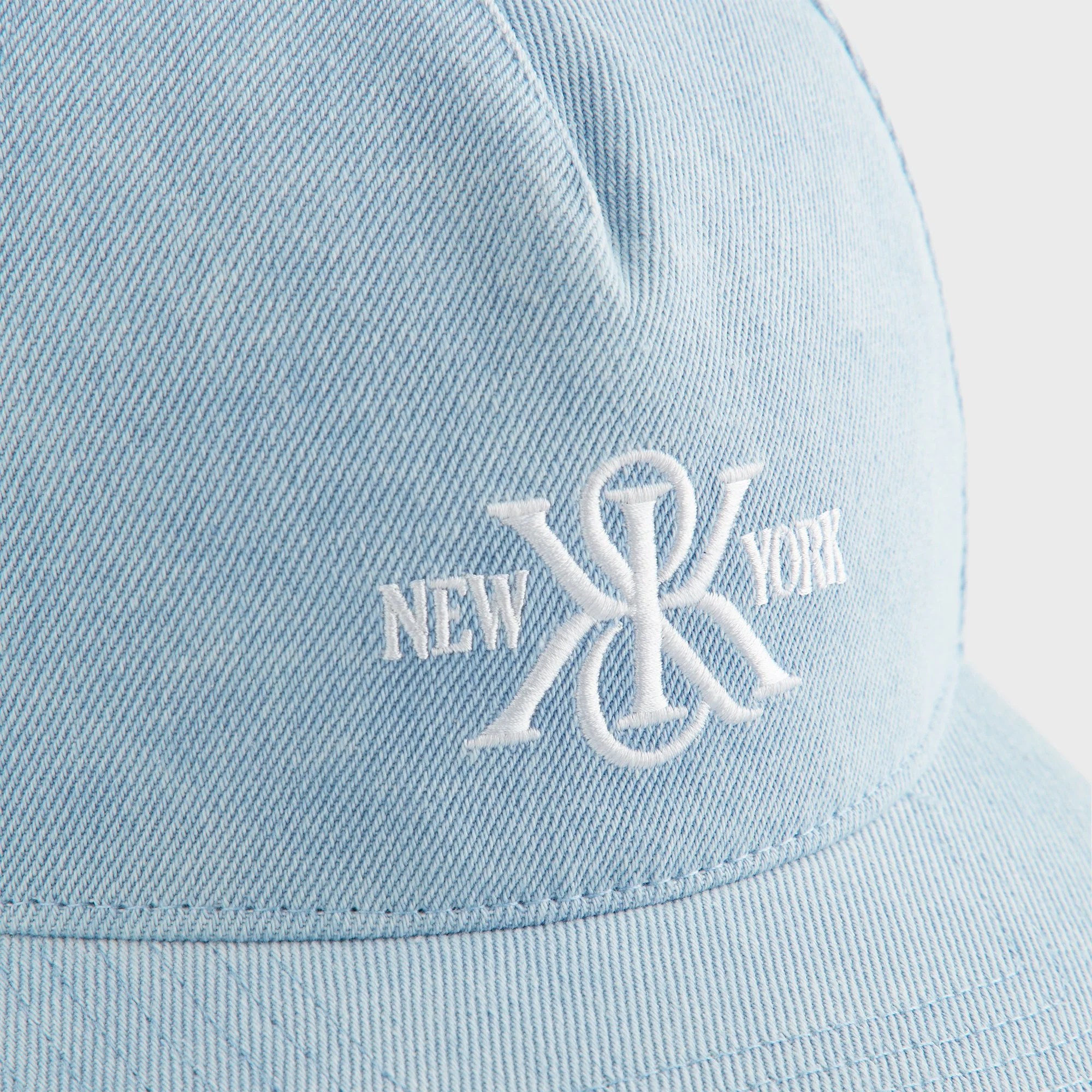 Kith K&K New York Denim Bay Low Pinch Crown Snapback