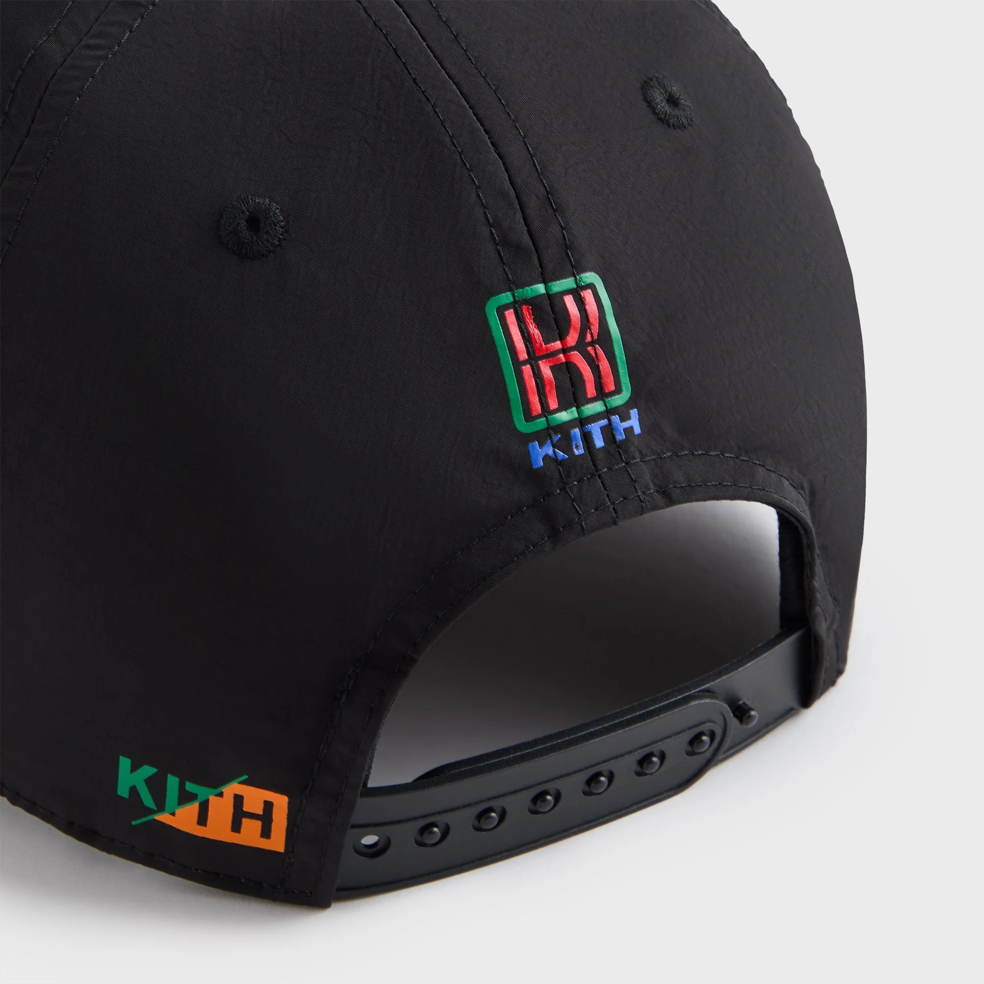 Kith Kids Nylon Logo Pinch Crown Snapback