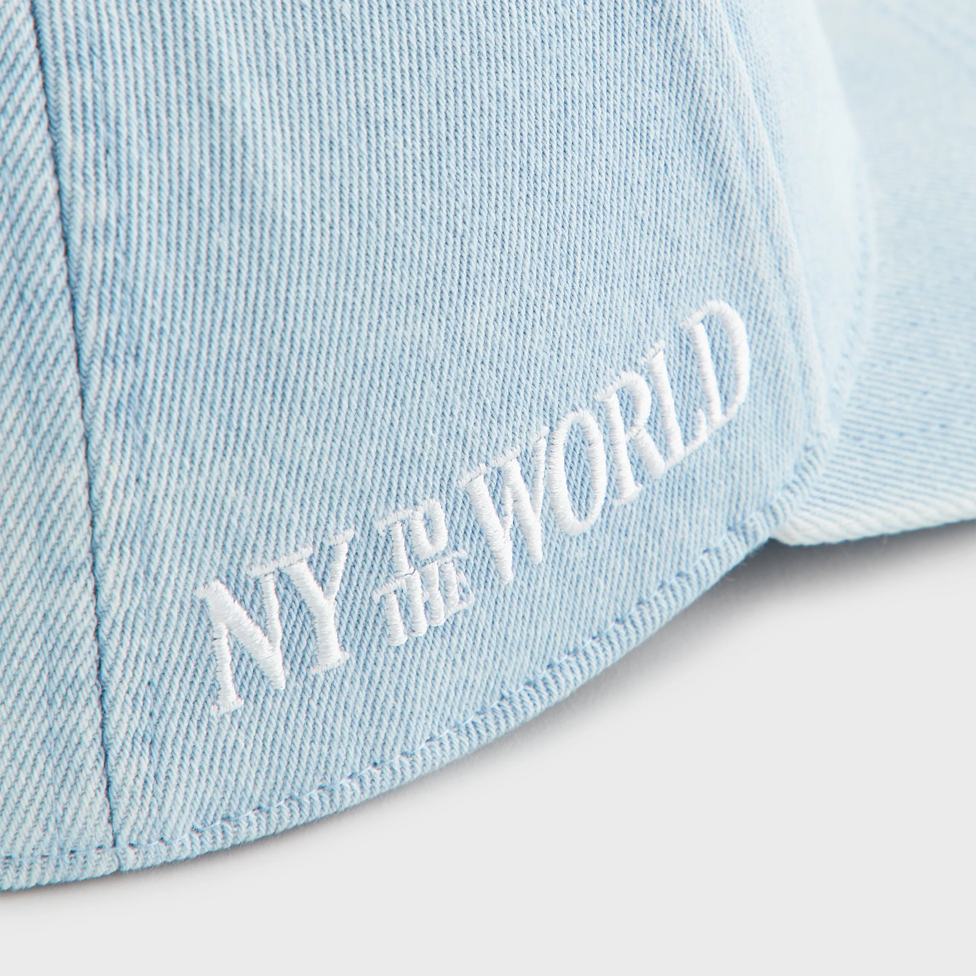 Kith K&K New York Denim Bay Low Pinch Crown Snapback