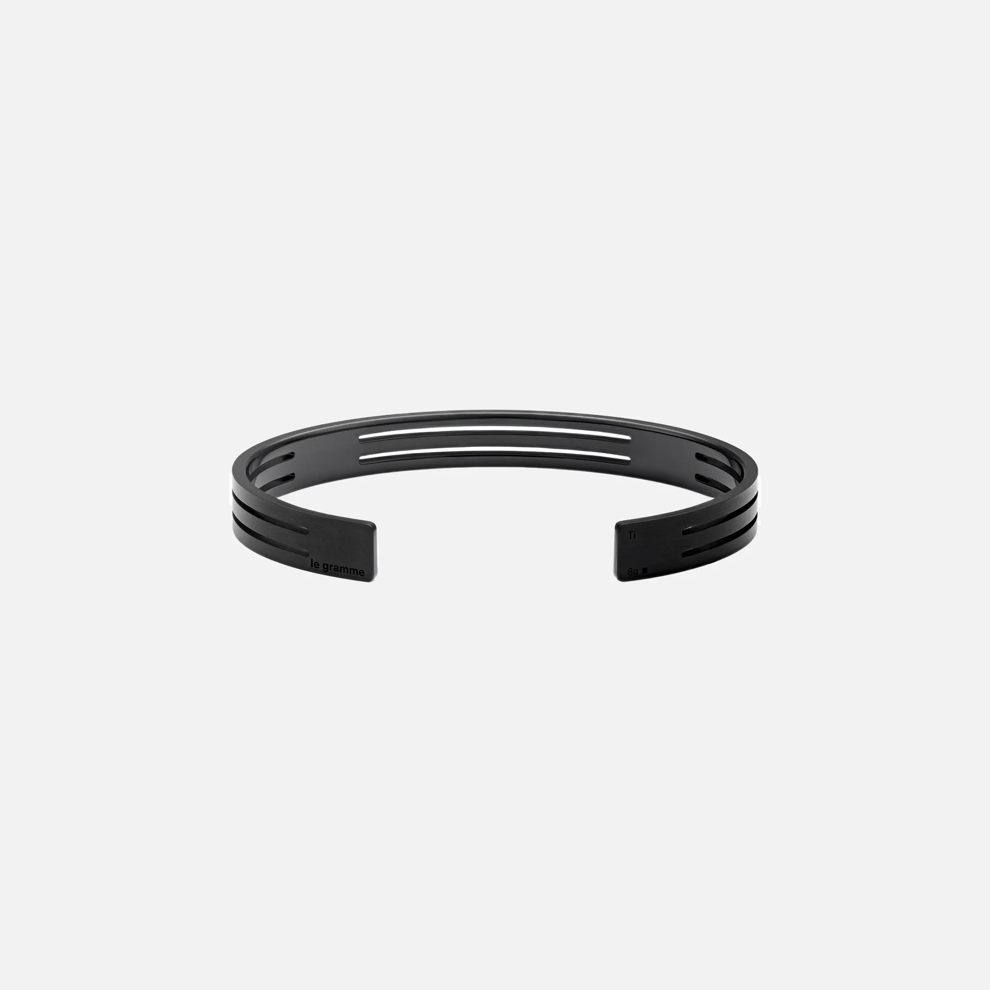 Le Gramme 8g Perforated Ribbon Bracelet