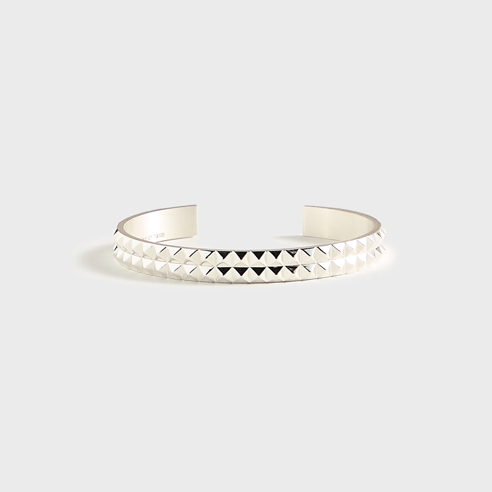 Le Gramme Bracelet Ruban GDES Pyramids Le Gramme Bracelet Ruban GDES Pyramids