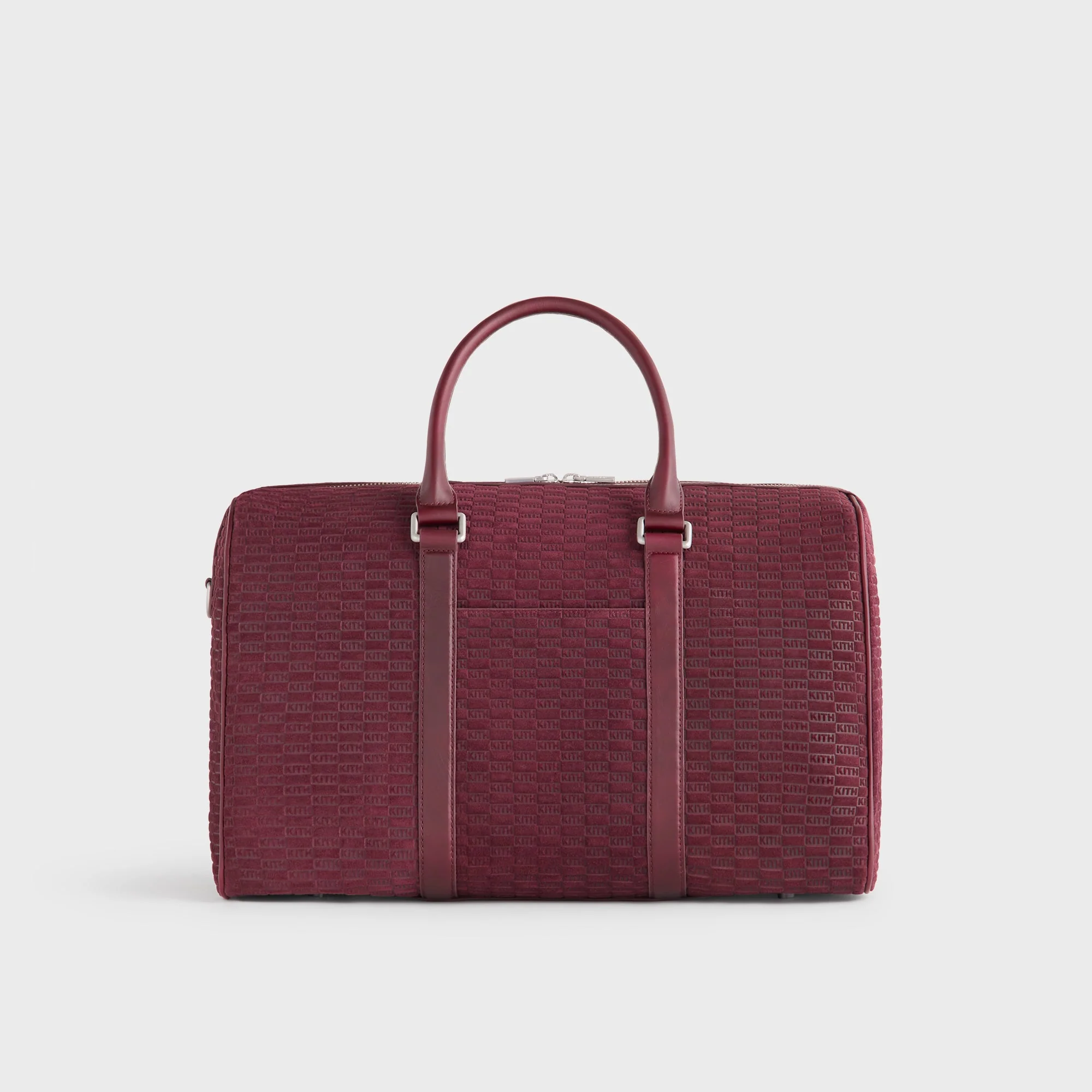 Kith Monogram Suede Traveler K40 Bag