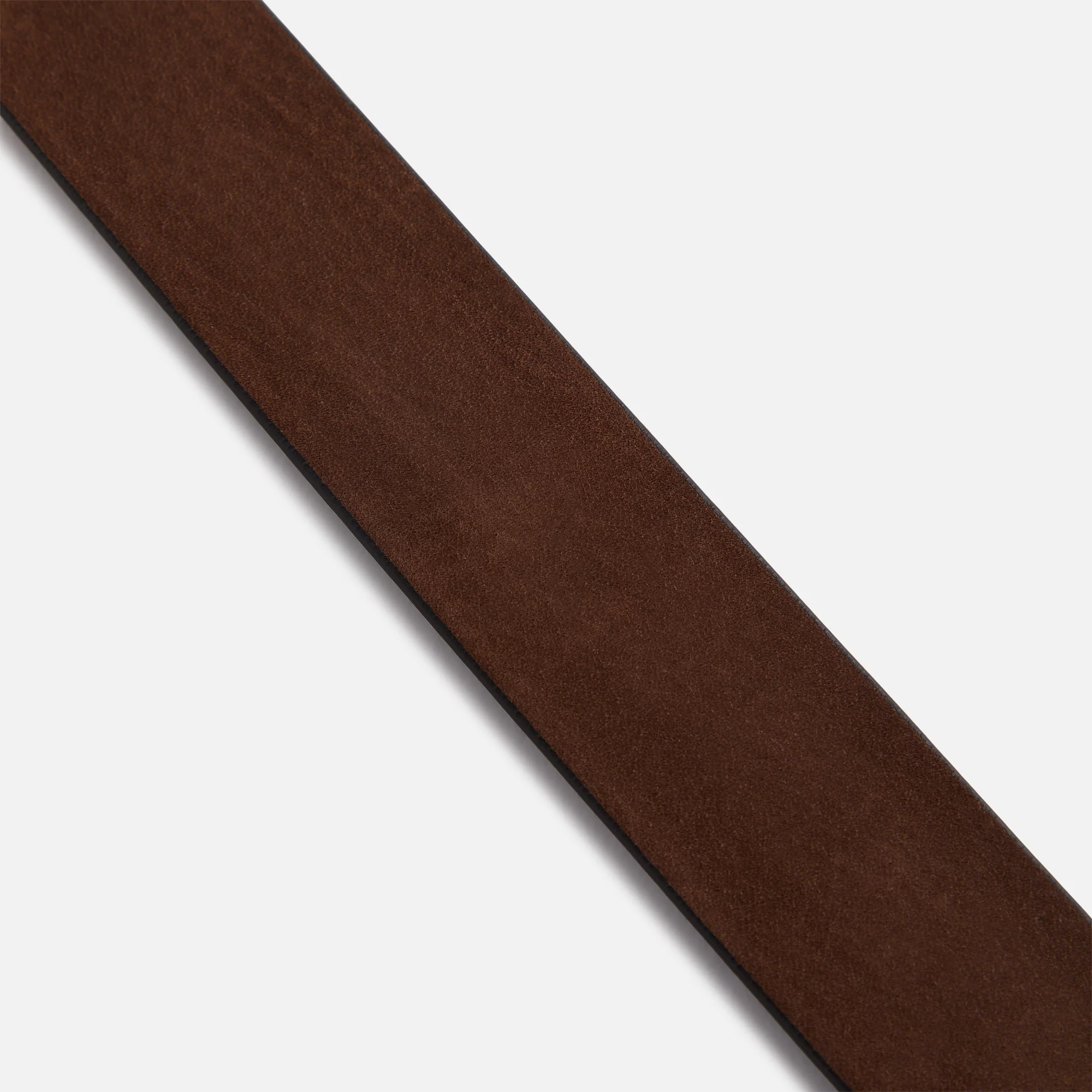 Anderson's Narrowing Detail Western Nubuck Leather Belt