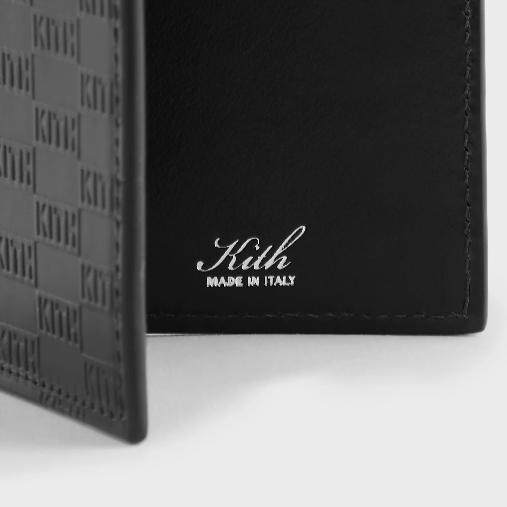 Kith Monogram Leather Bi-Fold Wallet
