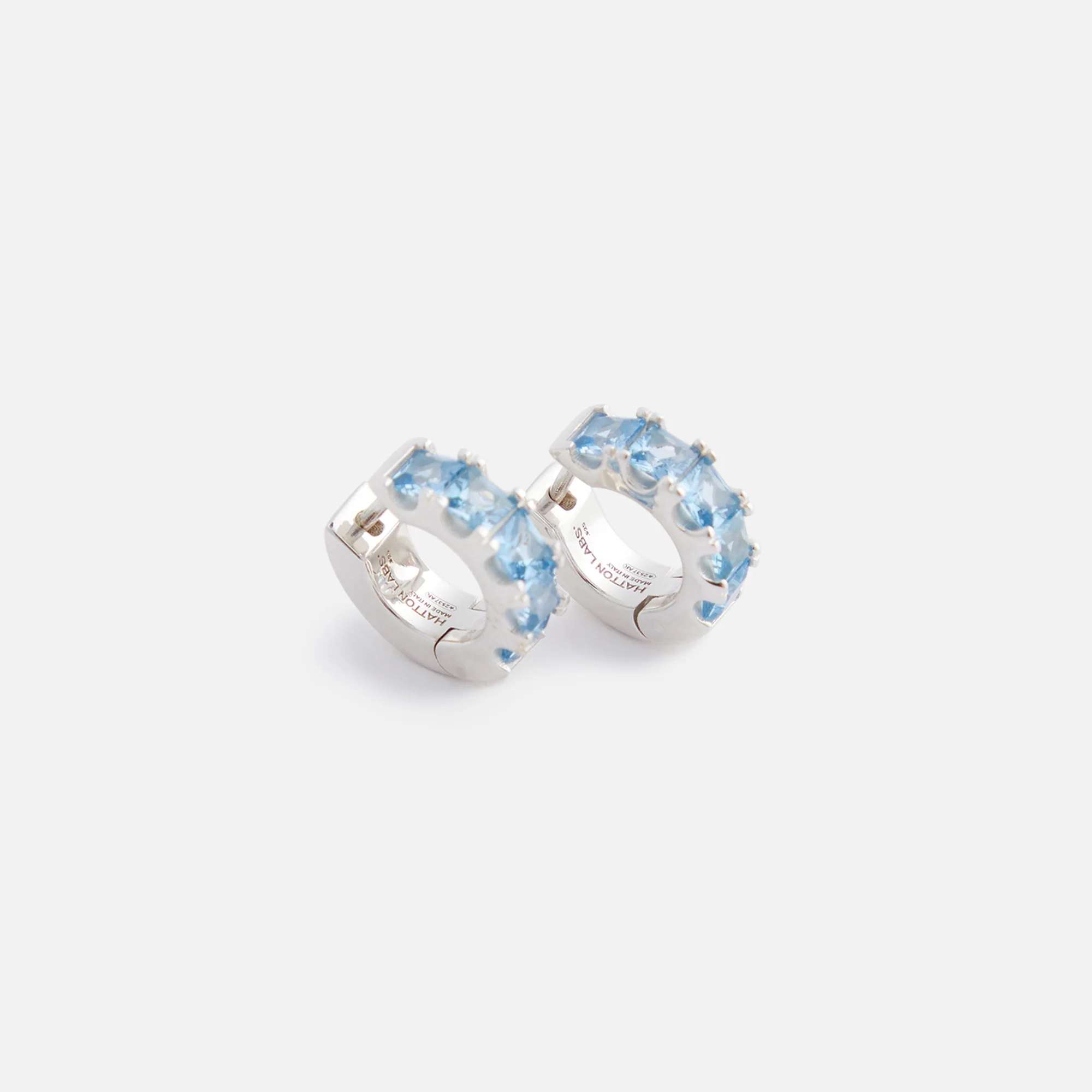 Hatton Labs Facet Hoop Earrings
