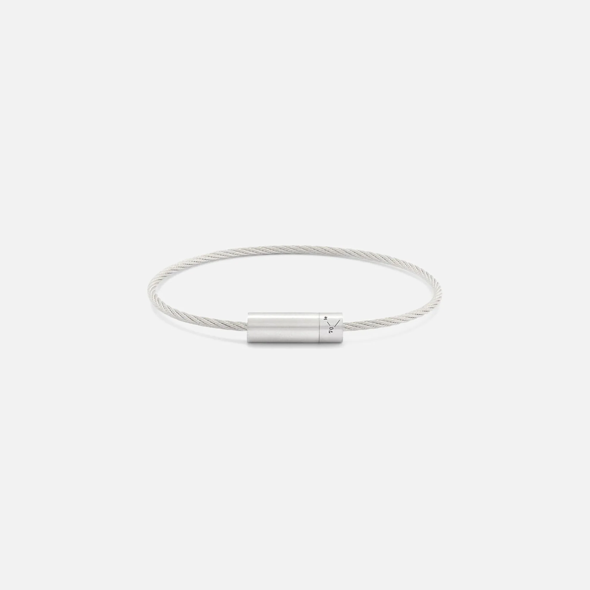 Le Gramme 7g Cable Bracelet