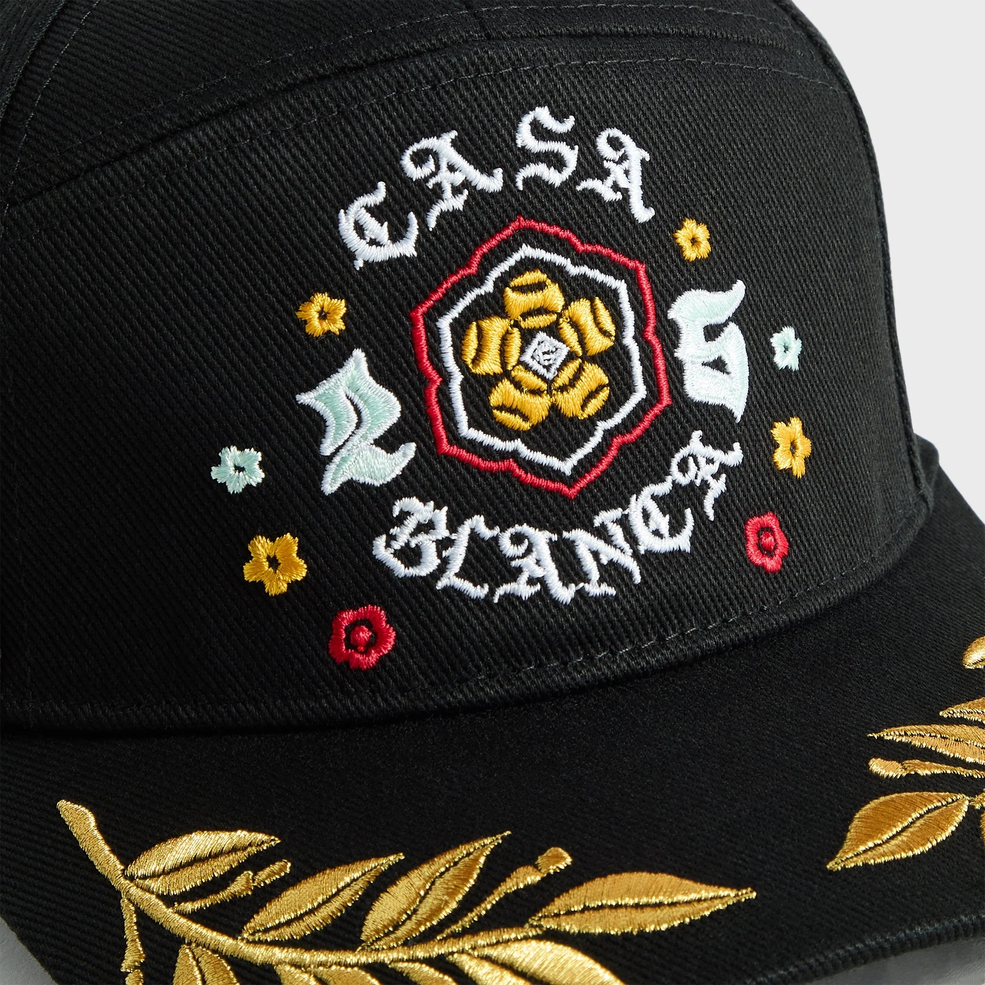 Casablanca Emblem Laurel Embroidered Cap