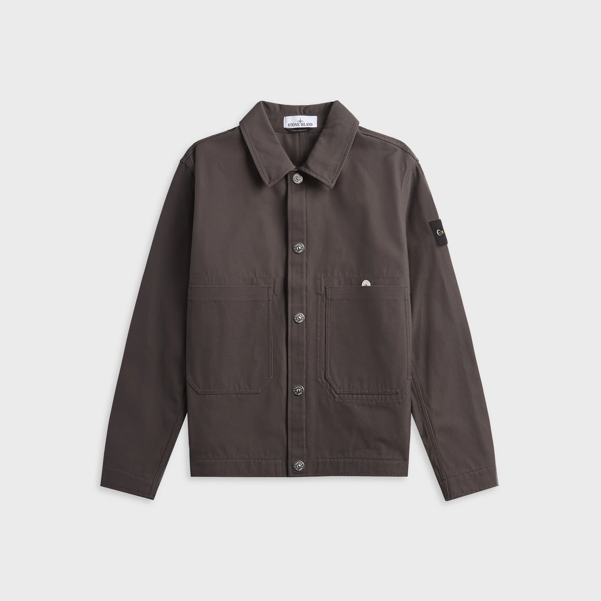 Stone Island Cotton Canvas Coach Jacket