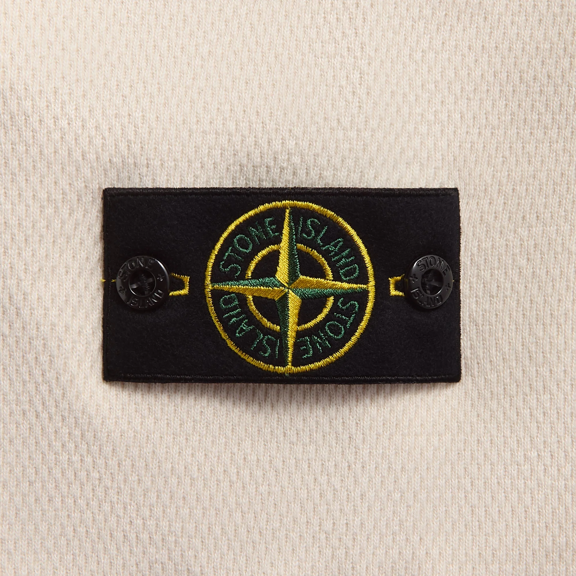 Stone Island Mesh Stitch Organic Cotton Crewneck Sweater