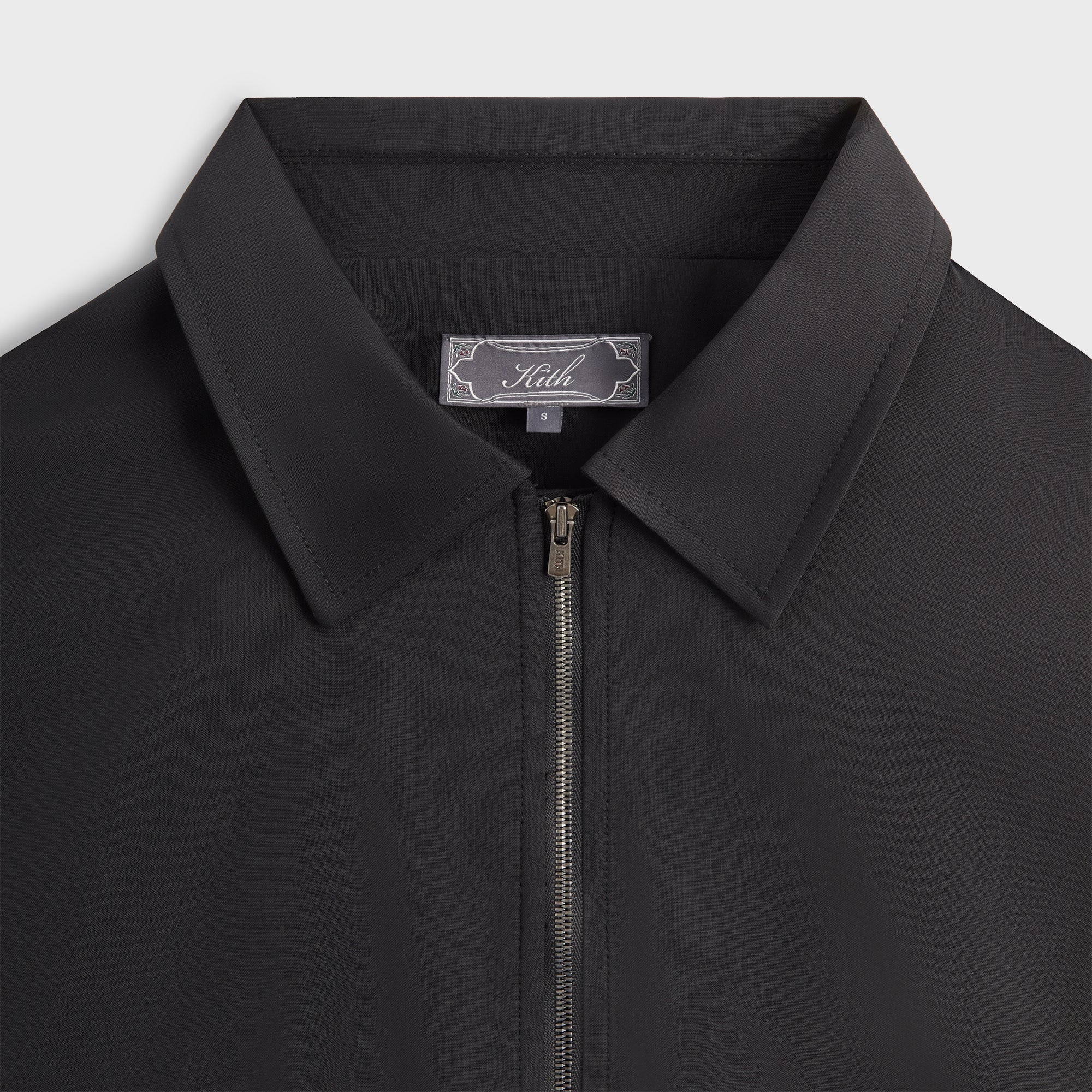 Kith Tropical Wool Marquis Zip Up Shirt