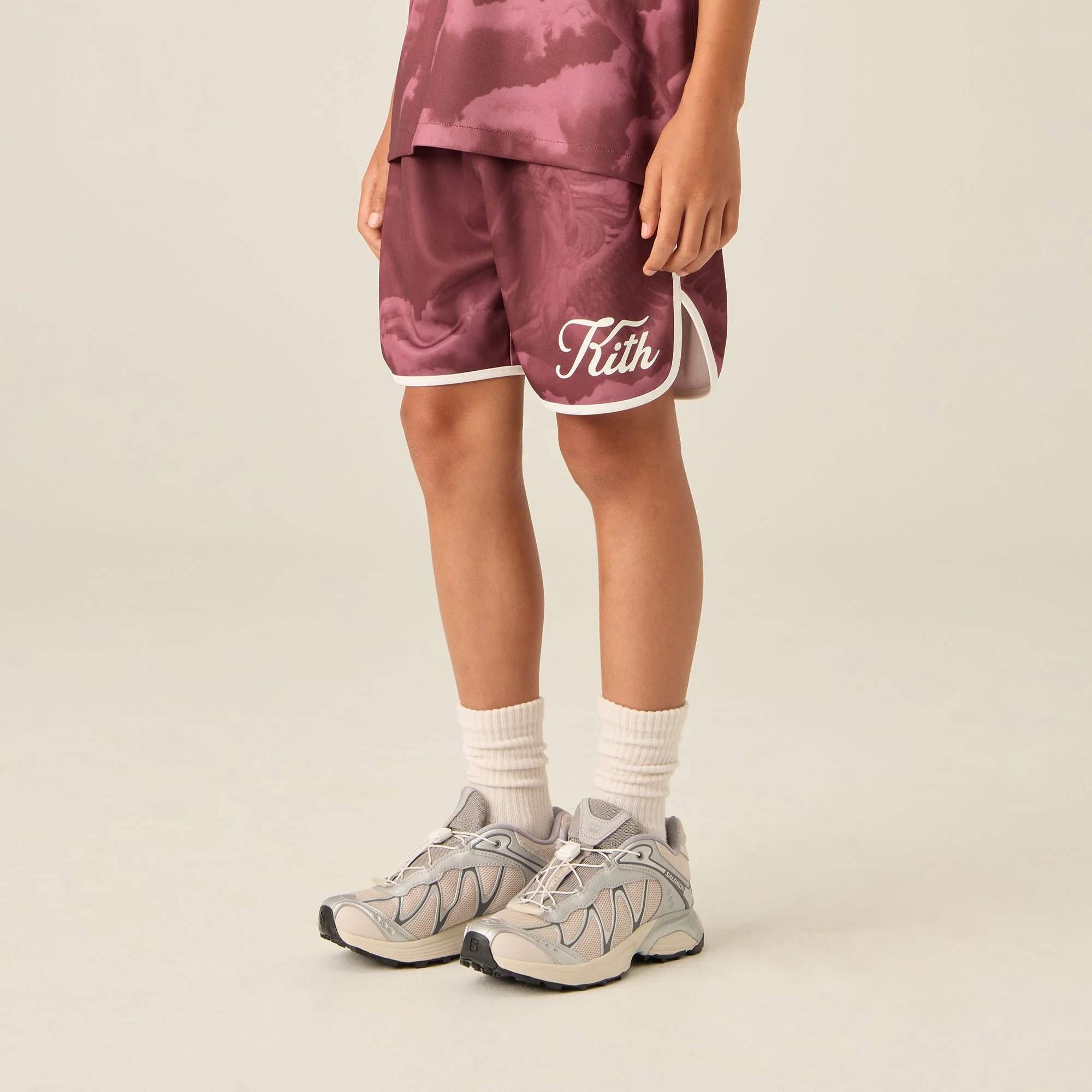 Kith Kids Printed Pegasus Jordan Soccer Short