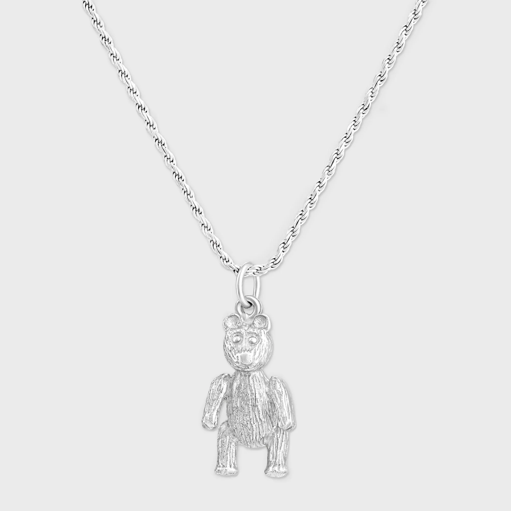 Bleue Burnham Teddy Bear Pendant Necklace