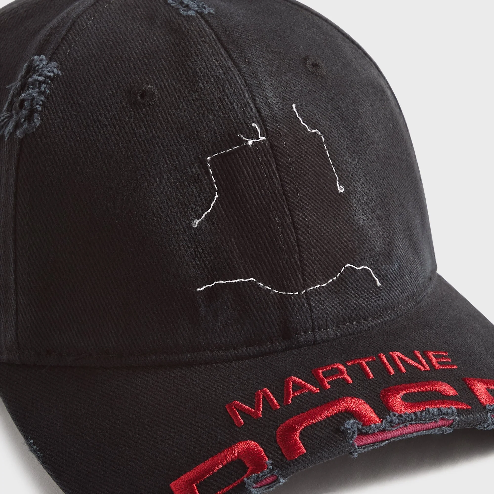 Martine Rose Cut Peak Cap Martine Rose Cut Peak Cap