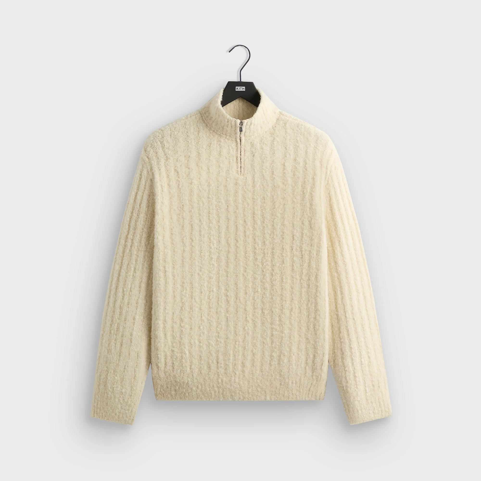 &Kin Boucle Wyatt Quarter Zip