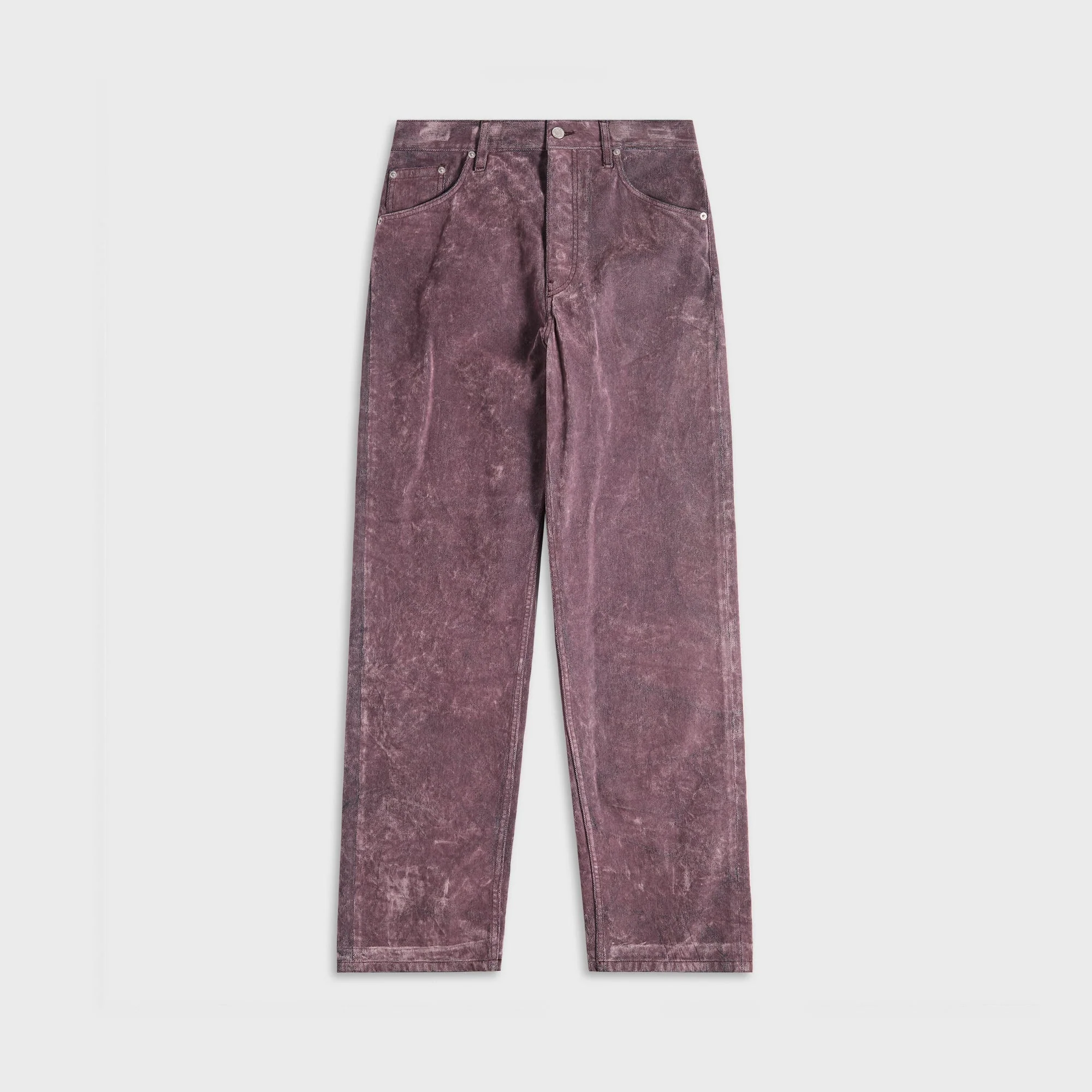 Dries Van Noten Flocked Rinse Wash Pant