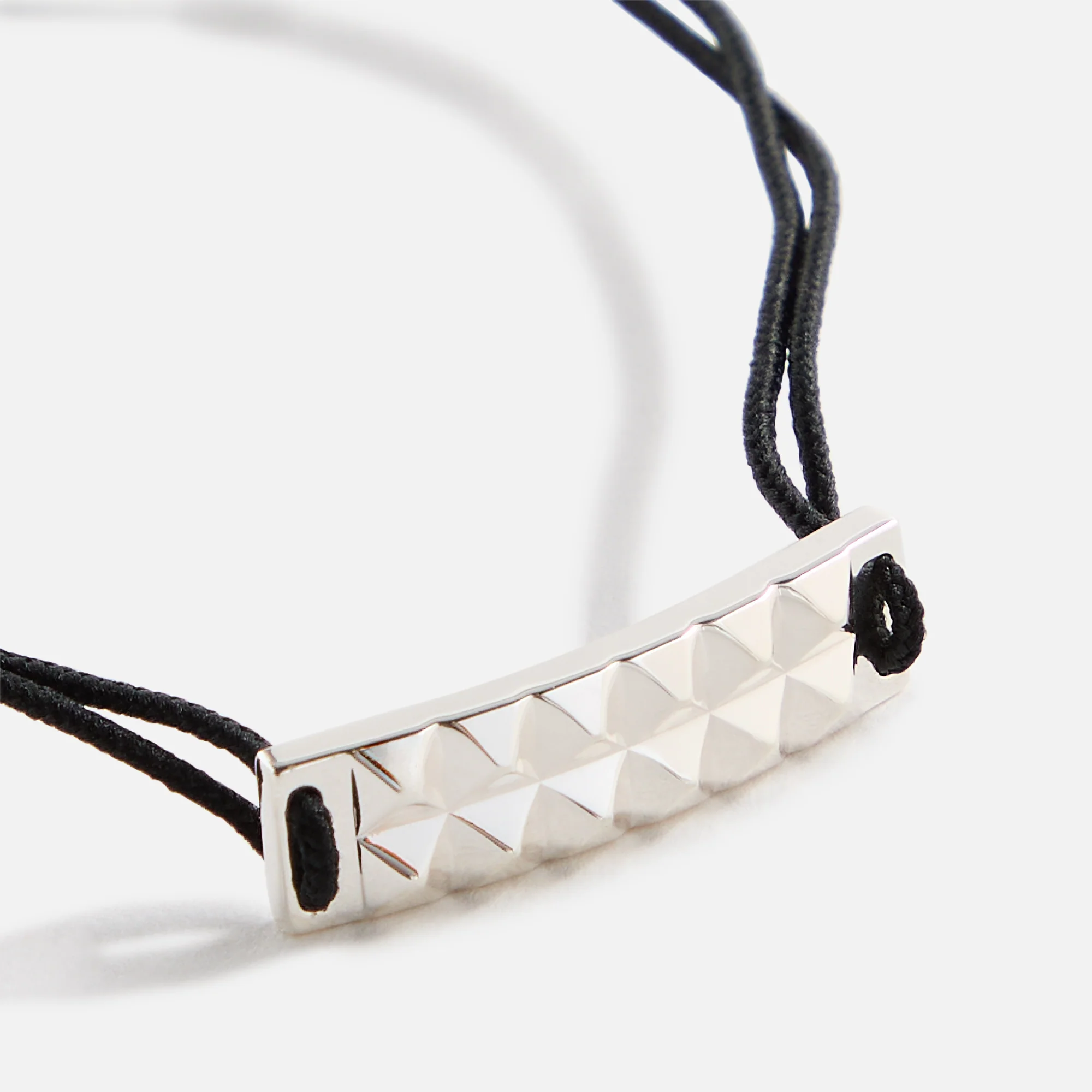 Le Gramme 5 Grammes Pyramid Cord Polished Le Gramme 5 Grammes Pyramid Cord Polished