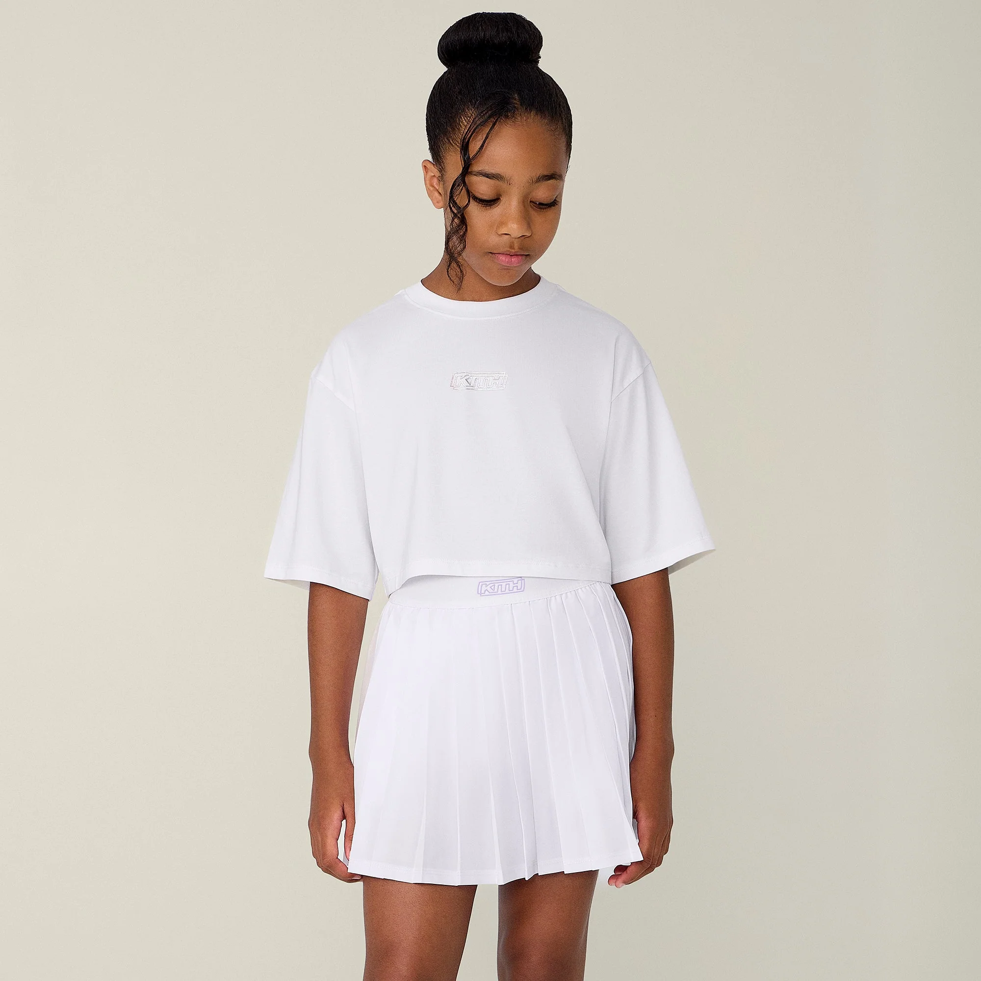 Kith Kids Amaya Active Pleated Tennis Skort