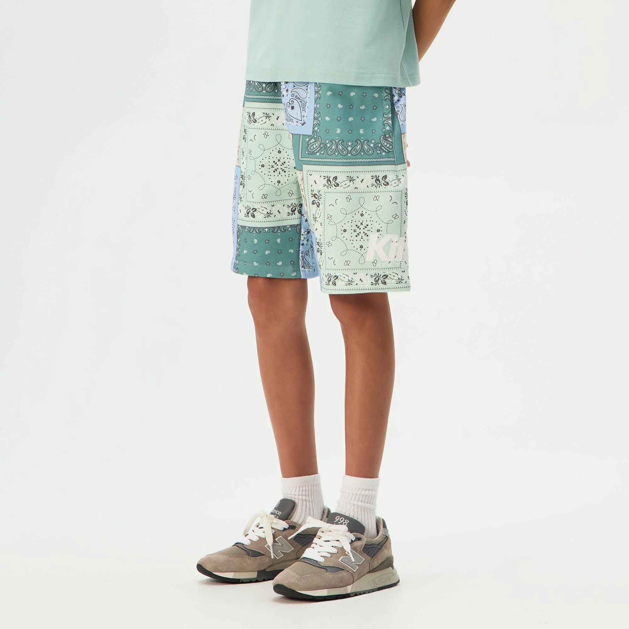Kith Kids Deconstructed Bandana Nelson Short