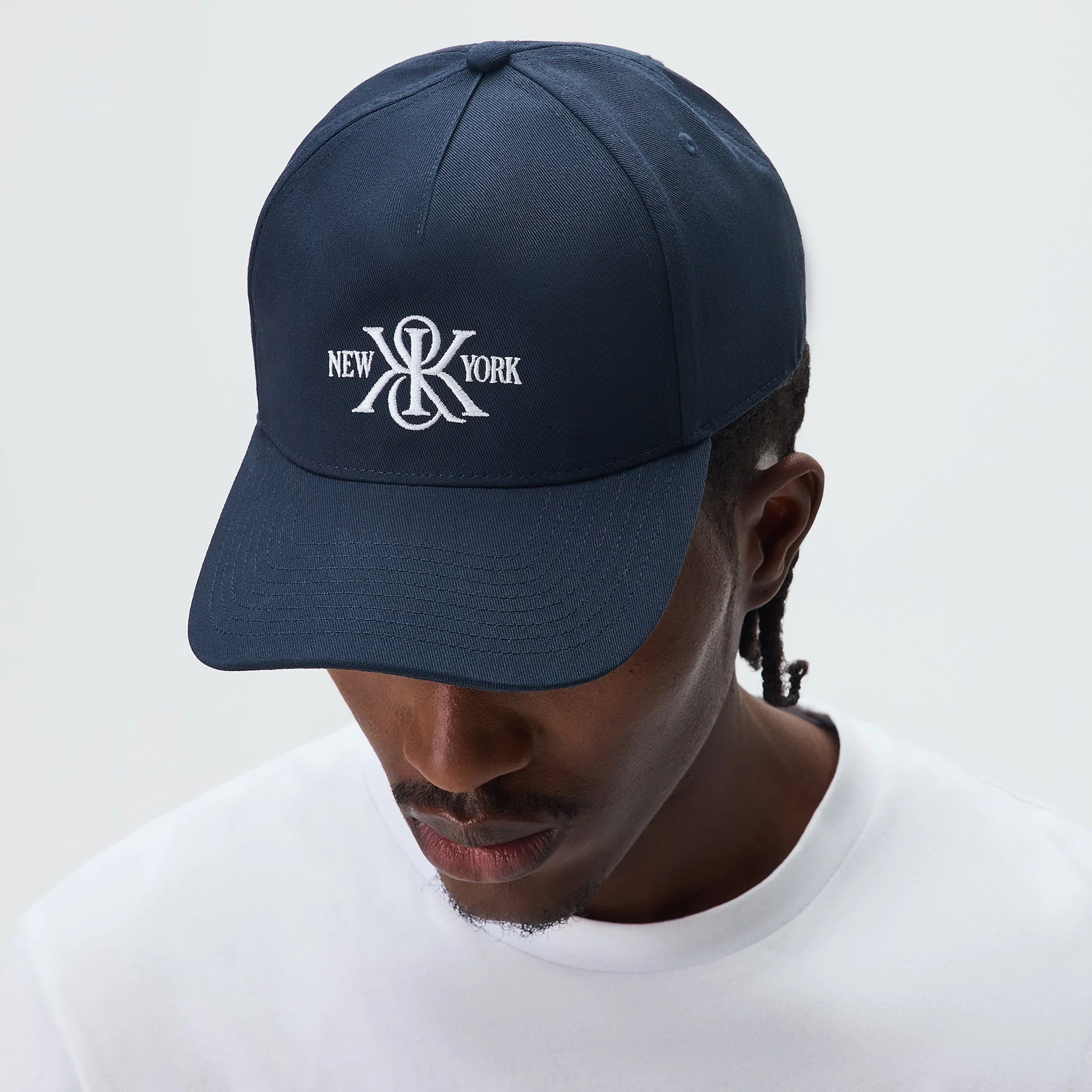 Kith K&K New York Twill Bay Low Pinch Crown Snapback