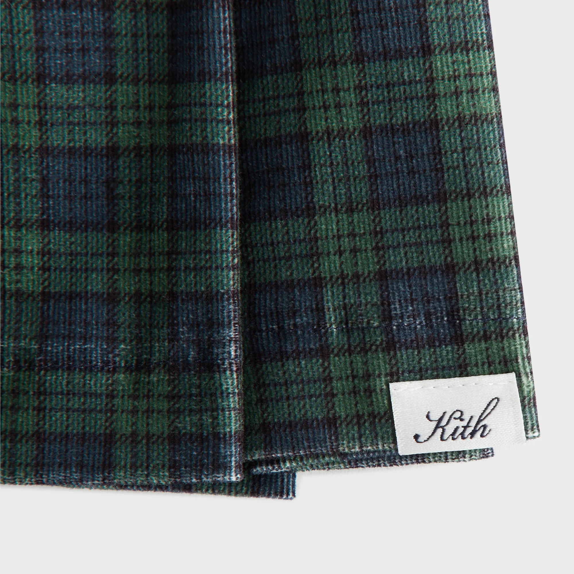 Kith Kids Textured Patchwork Pleated Skirt