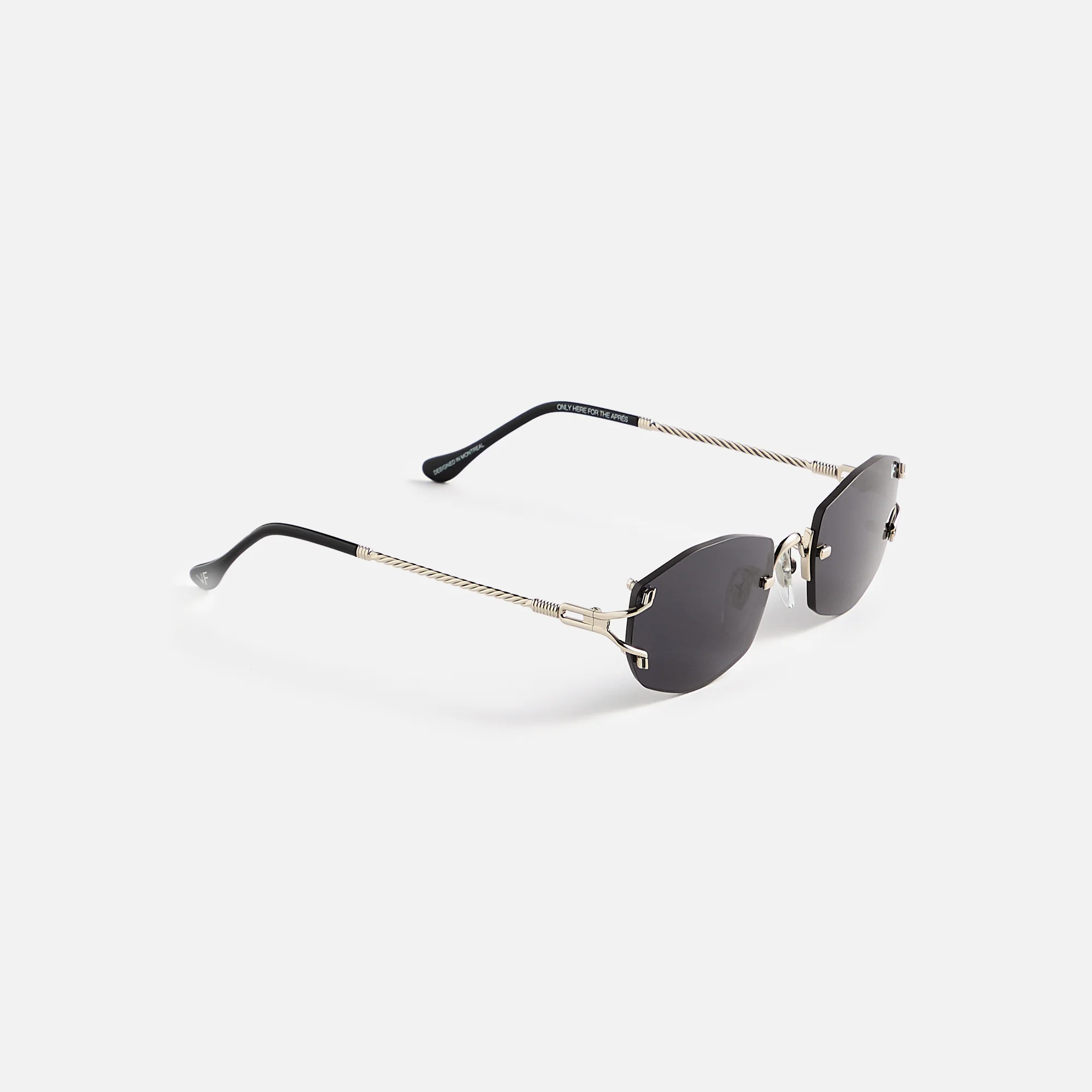Vintage Frames Aspen Drill Mount 24KT White Gold Vintage Frames Aspen Drill Mount 24KT White Gold