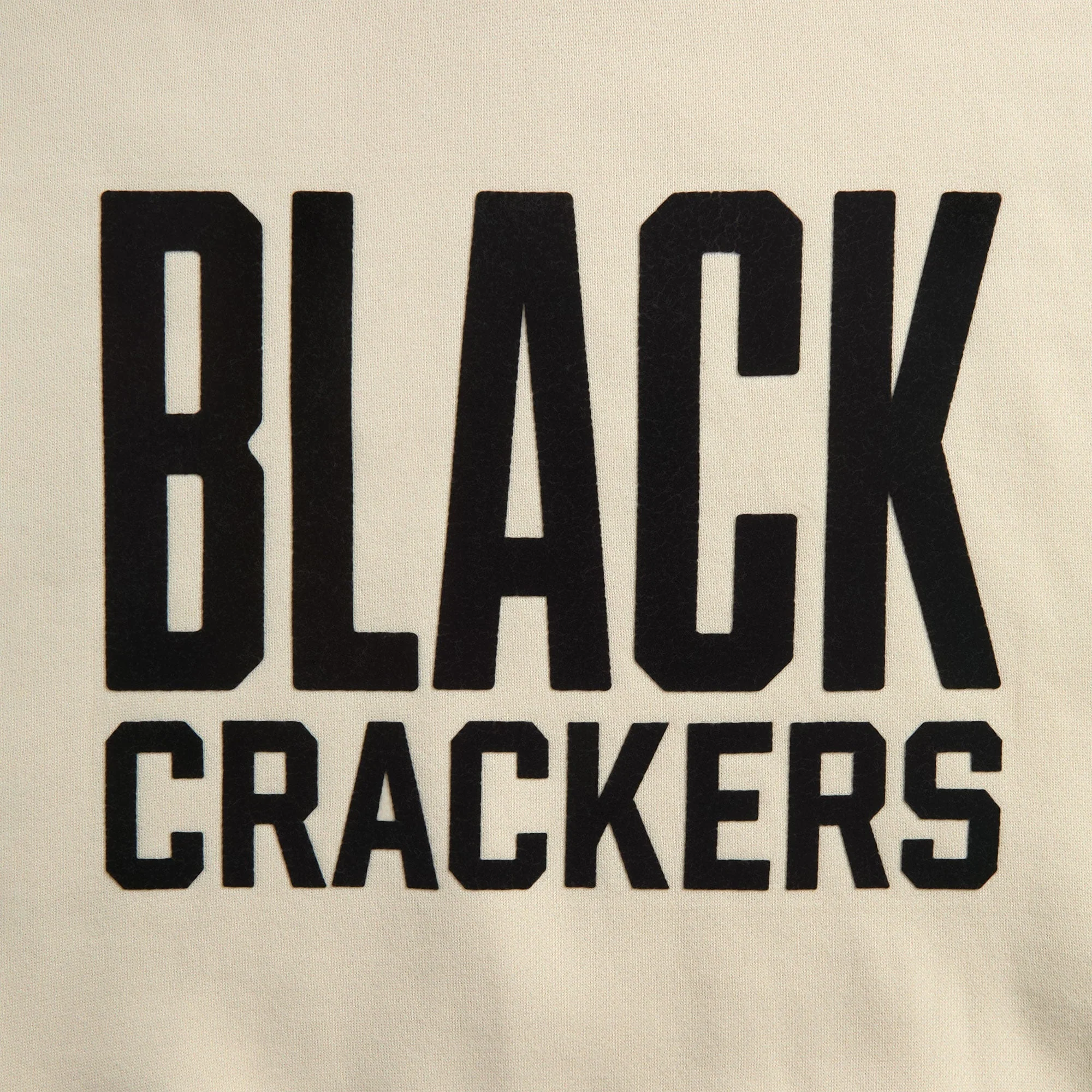 Essentials Black Crackers Hoodie