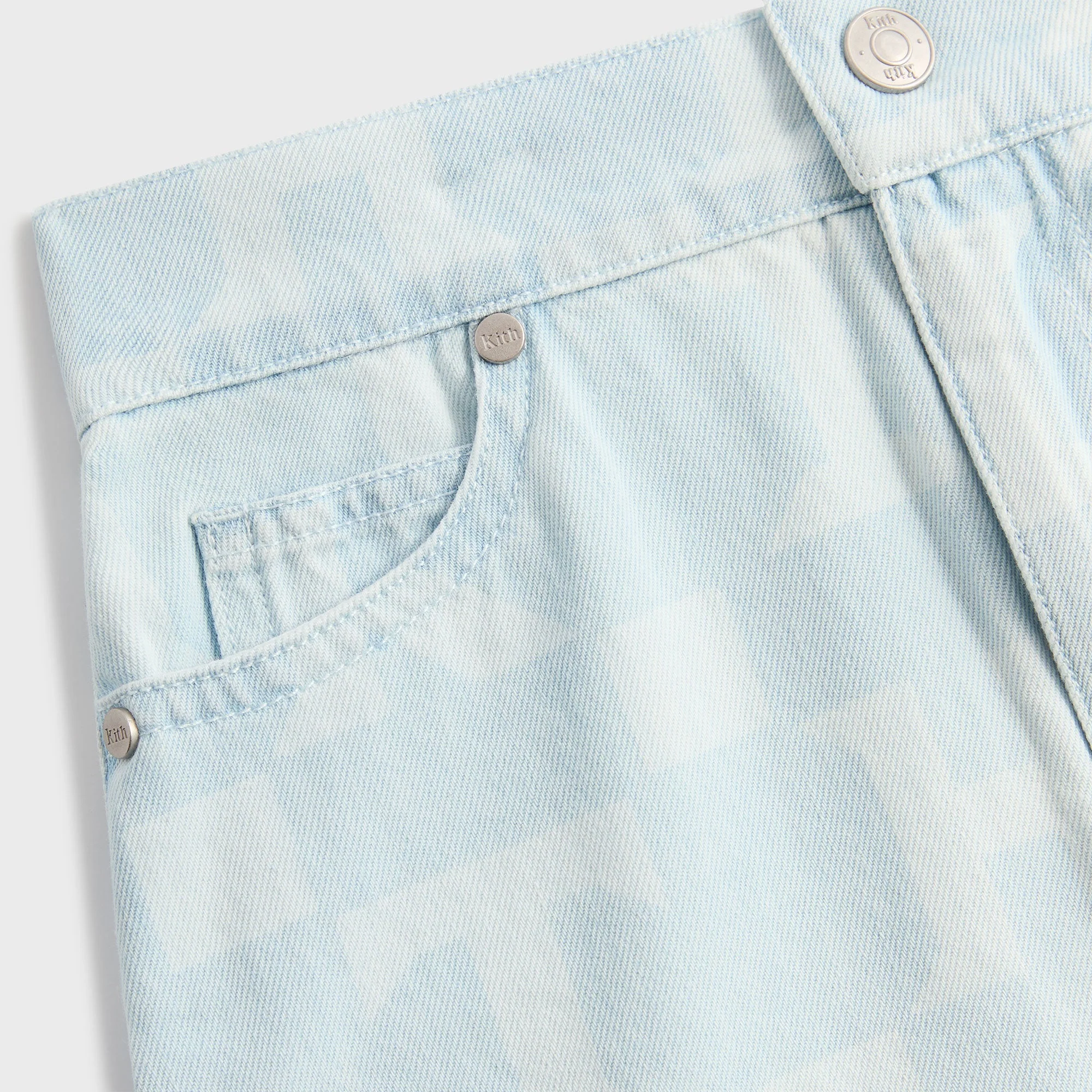 Kith Kids Monogram Denim Skirt