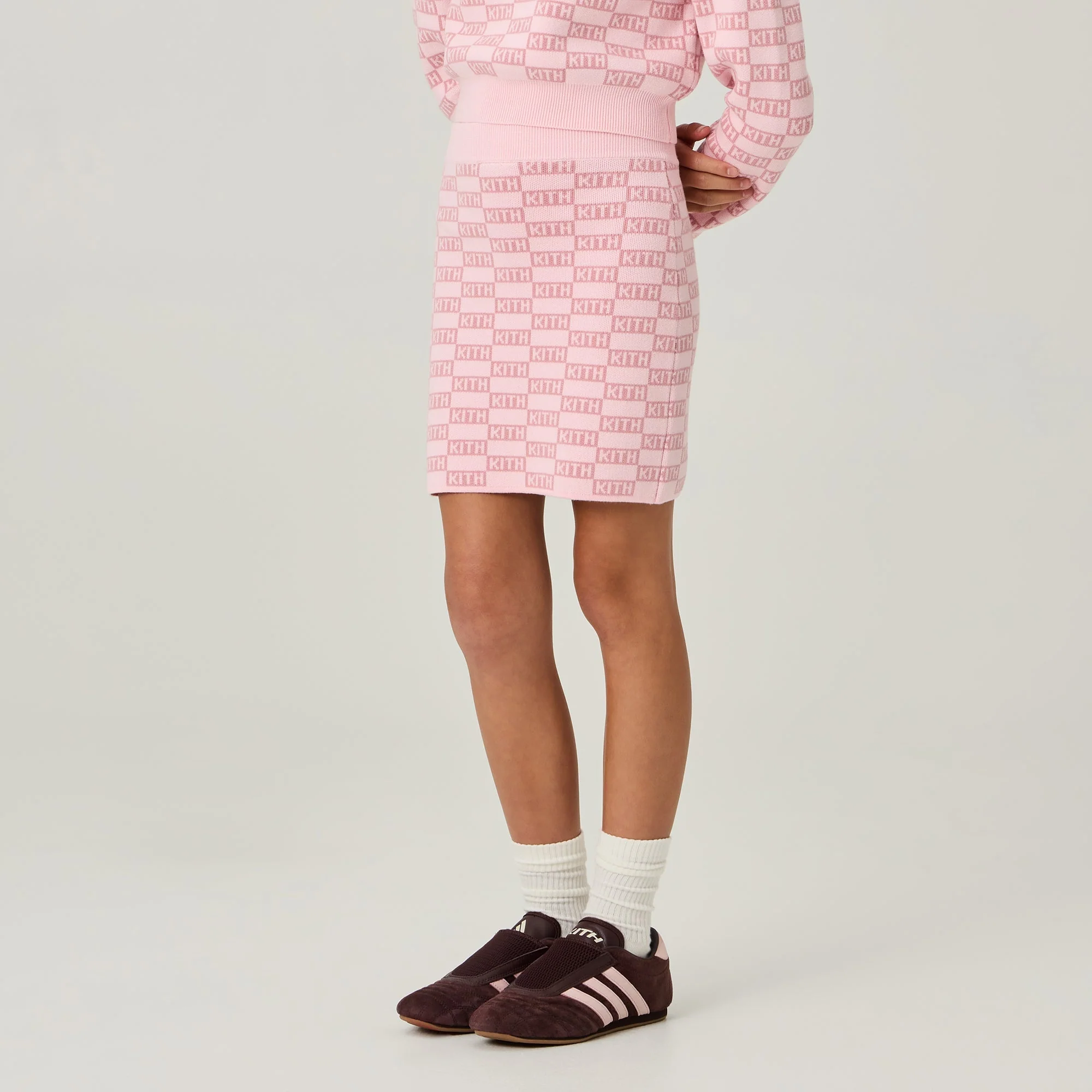 Kith Kids Monogram Mini Skirt