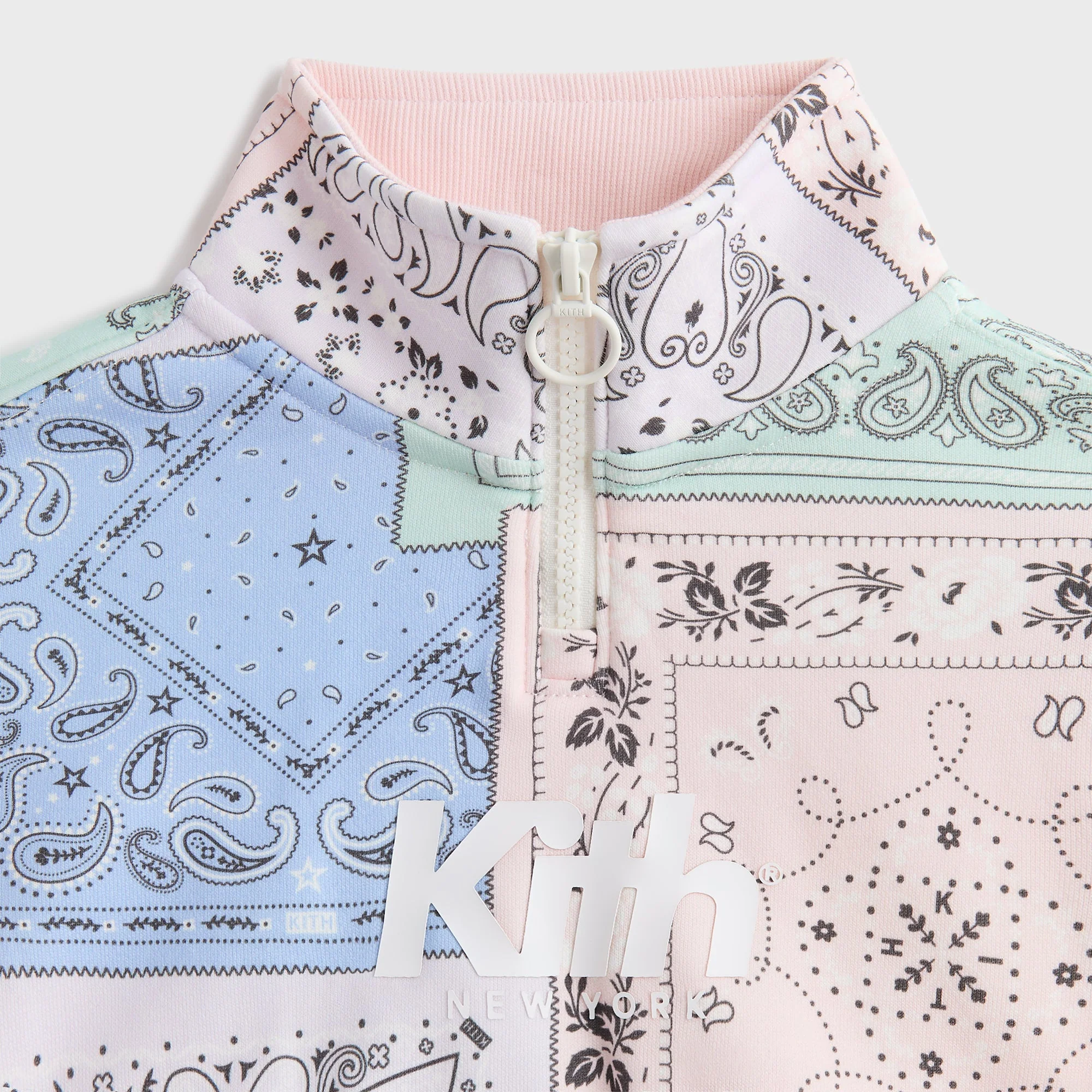 Kith Kids Deconstructed Bandana Nelson Quarter Zip Dress