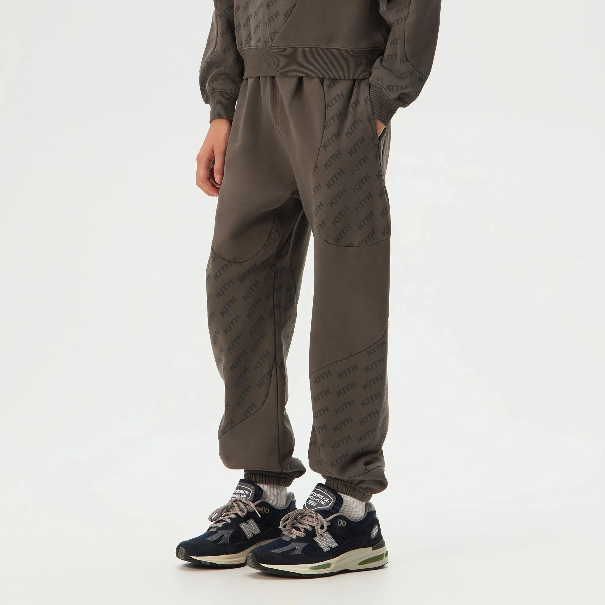 Kith Kids Blocked Monogram Nelson Sweatpant