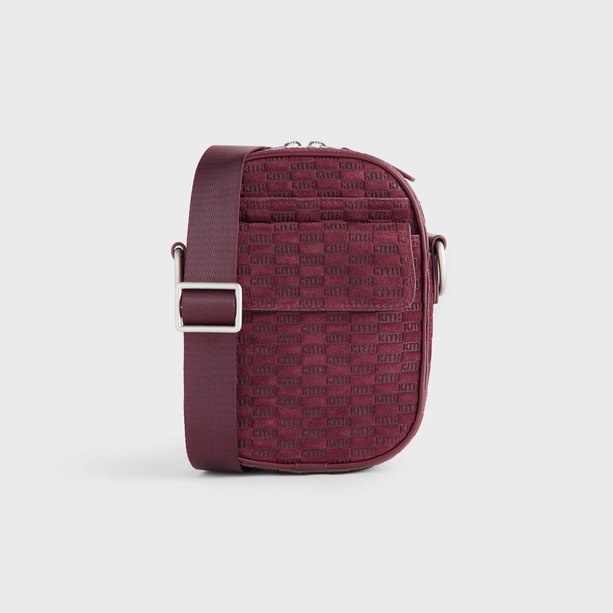 Kith Monogram Suede Passenger K15 Bag